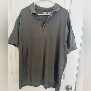 L.L. Bean Men's Olive Polo Shirt